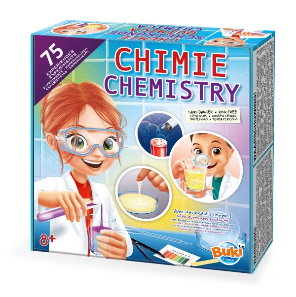 Chemistry Set with 75 Experiments - Hands-On Chemistry Kit for Kids