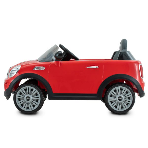 MINI COOPER S ROADSTER 6V + RC (RED). Side view.