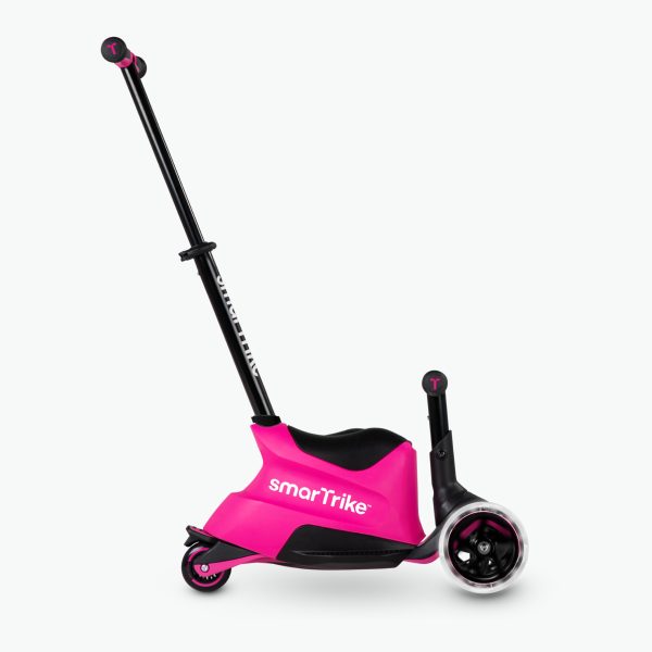 Xtend Scooter Ride on - Pink - full view of the Xtend Scooter
