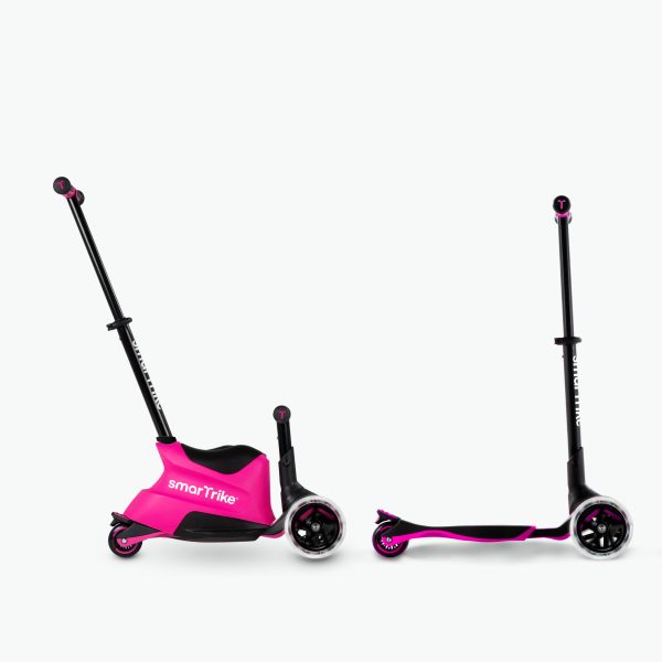 Xtend Scooter Ride on - Pink - side by side comparison