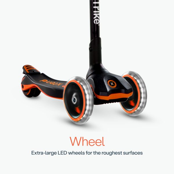 Xtend Scooter Ride on - Orange - Wheels image