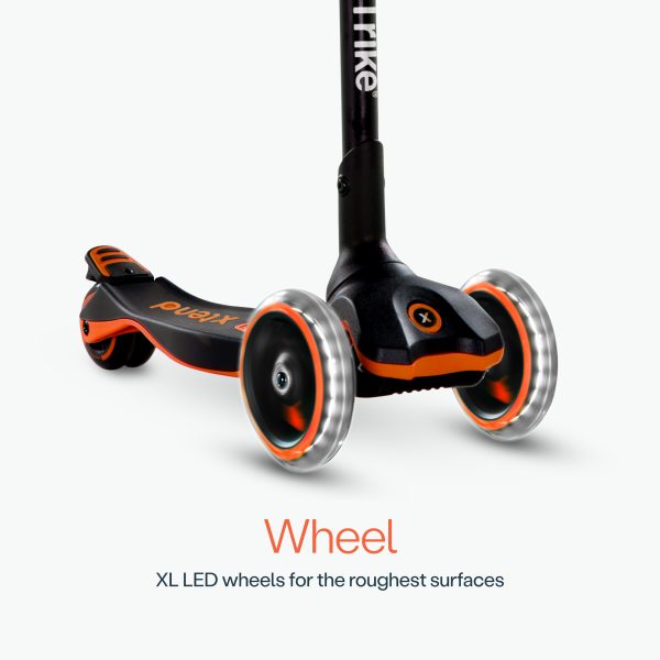 Xtend Scooter - Orange - image of the wheels