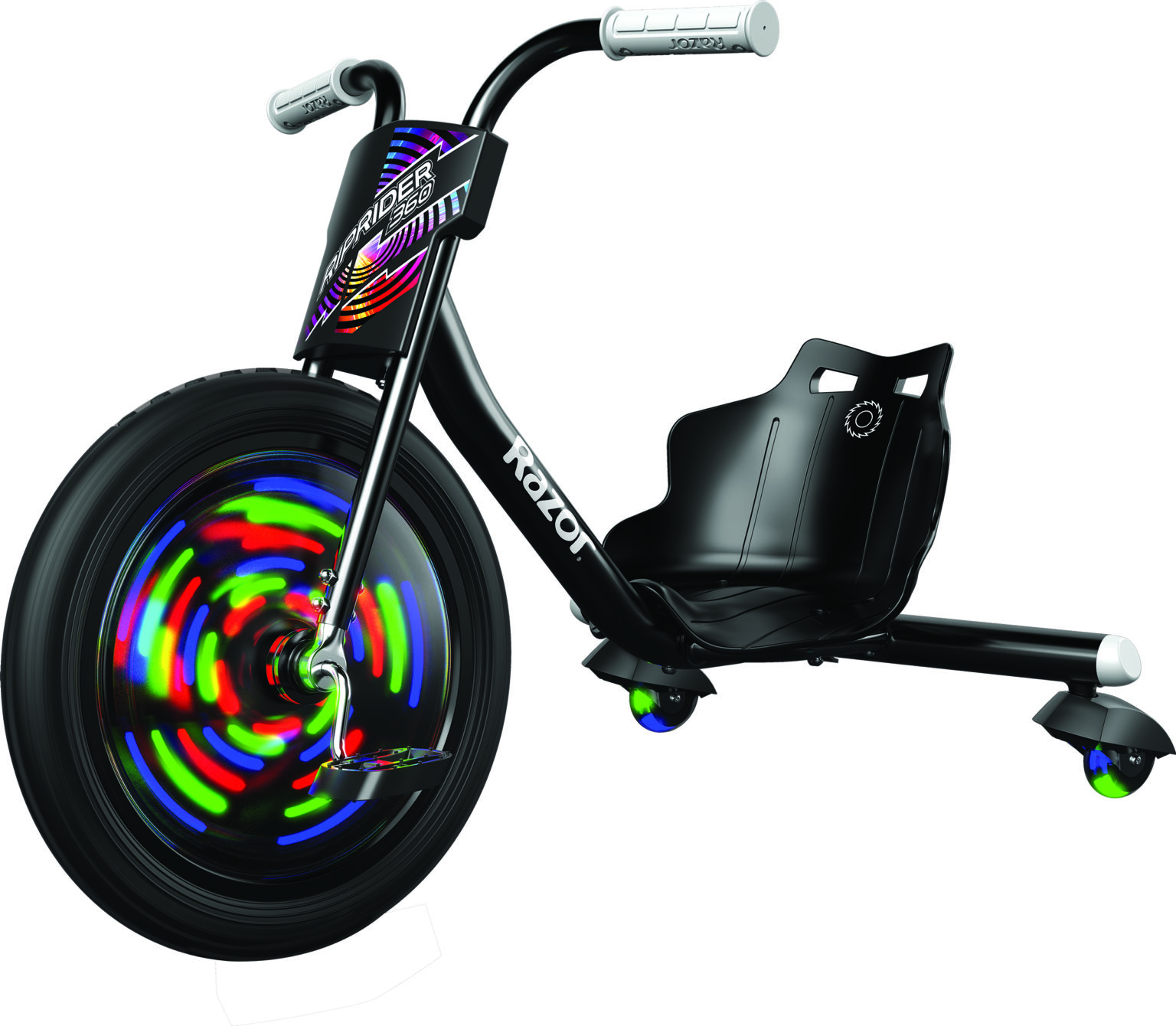 Zip Rider Razor Trike Razor RipRider 360 Lightshow | Pedal Spinning Trike | Toytastic