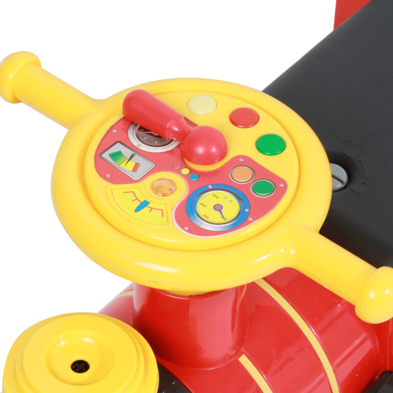 Rollplay Steam Train 6V Ride-On with Track | Kids Electric Train ...