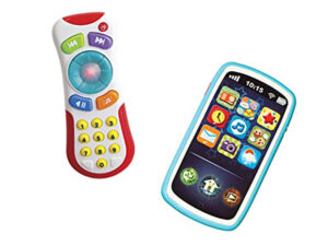 Light & Sound Remote Control & Fun Sound Smart Phone (Twin Pack)