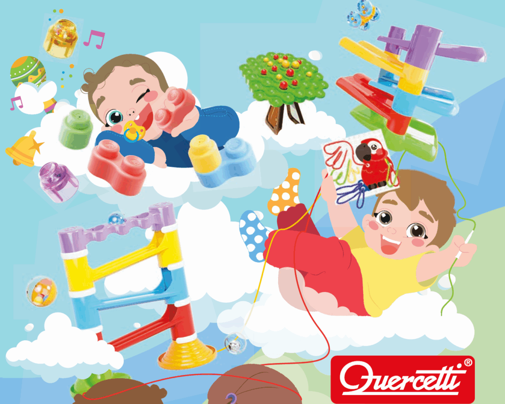 Quercetti products - promotional material