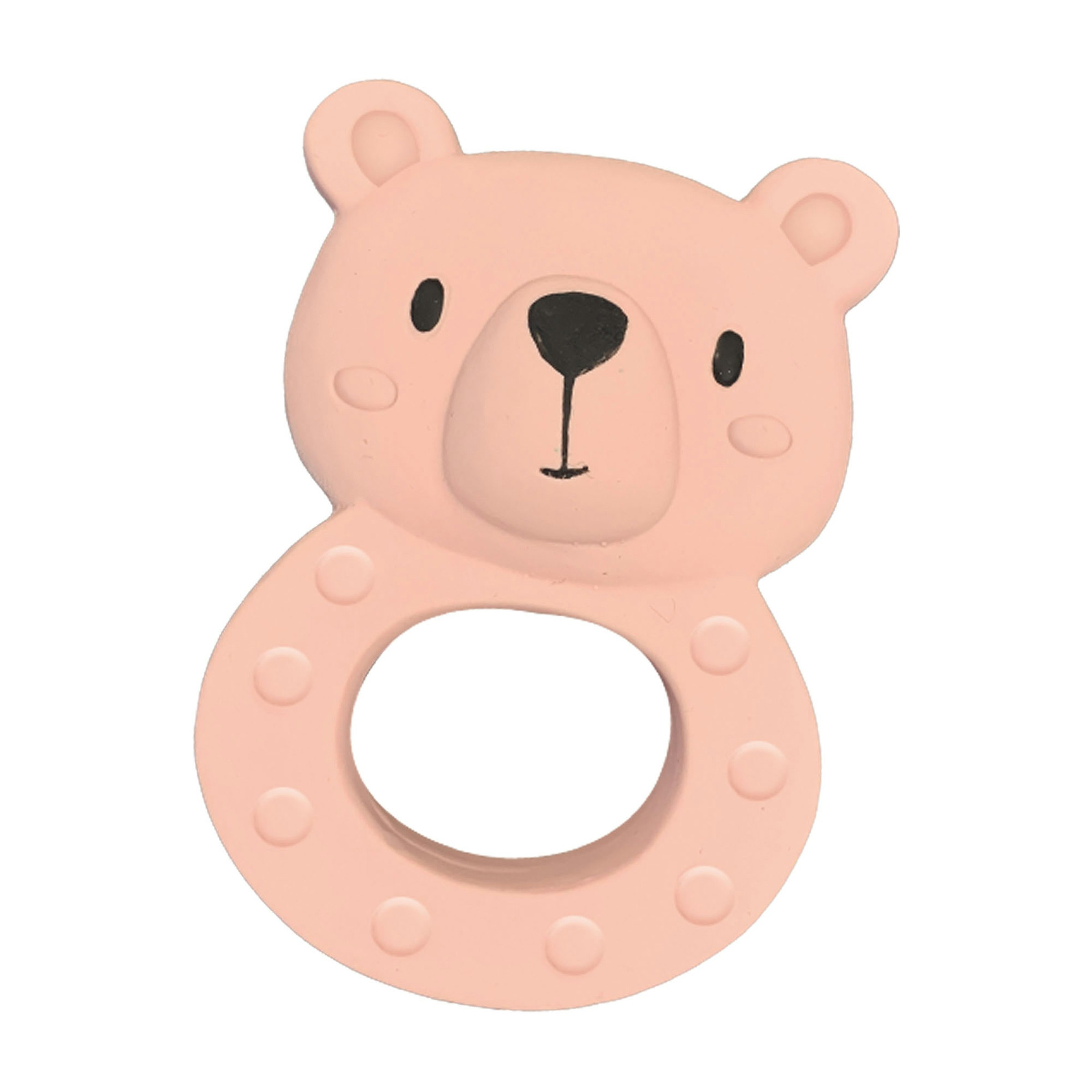 SES Bo The Bear Teether Natural Rubber Baby Toy Toytastic SES Bo The Bear Teether Natural Rubber Baby Toy Toytastic