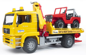 MAN TGA Breakdown-truck with cross country vehicle