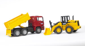 MAN TGA Construction truck and articulated road loader FR 13