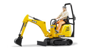 bworld JCB Micro excavator 8010 CTS and construct. worker