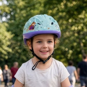 Disney Frozen Kids Helmet – Protective Bike, Scooter & Skating Helmet for Children