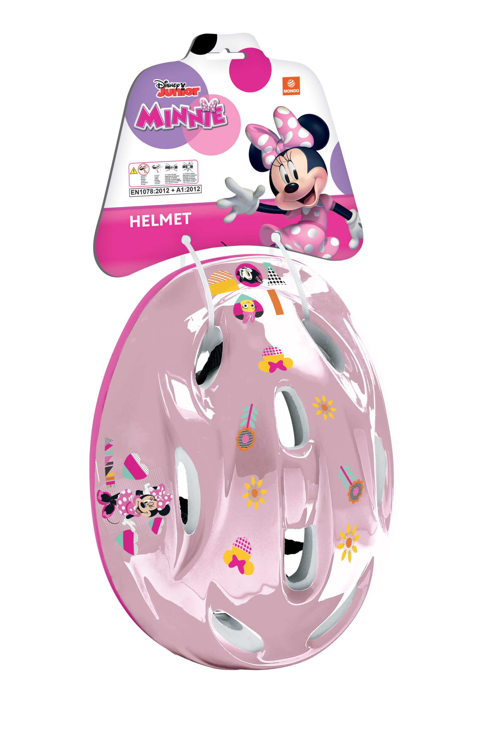 Mondo Disney Minnie Mouse Kids Helmet - Image 3