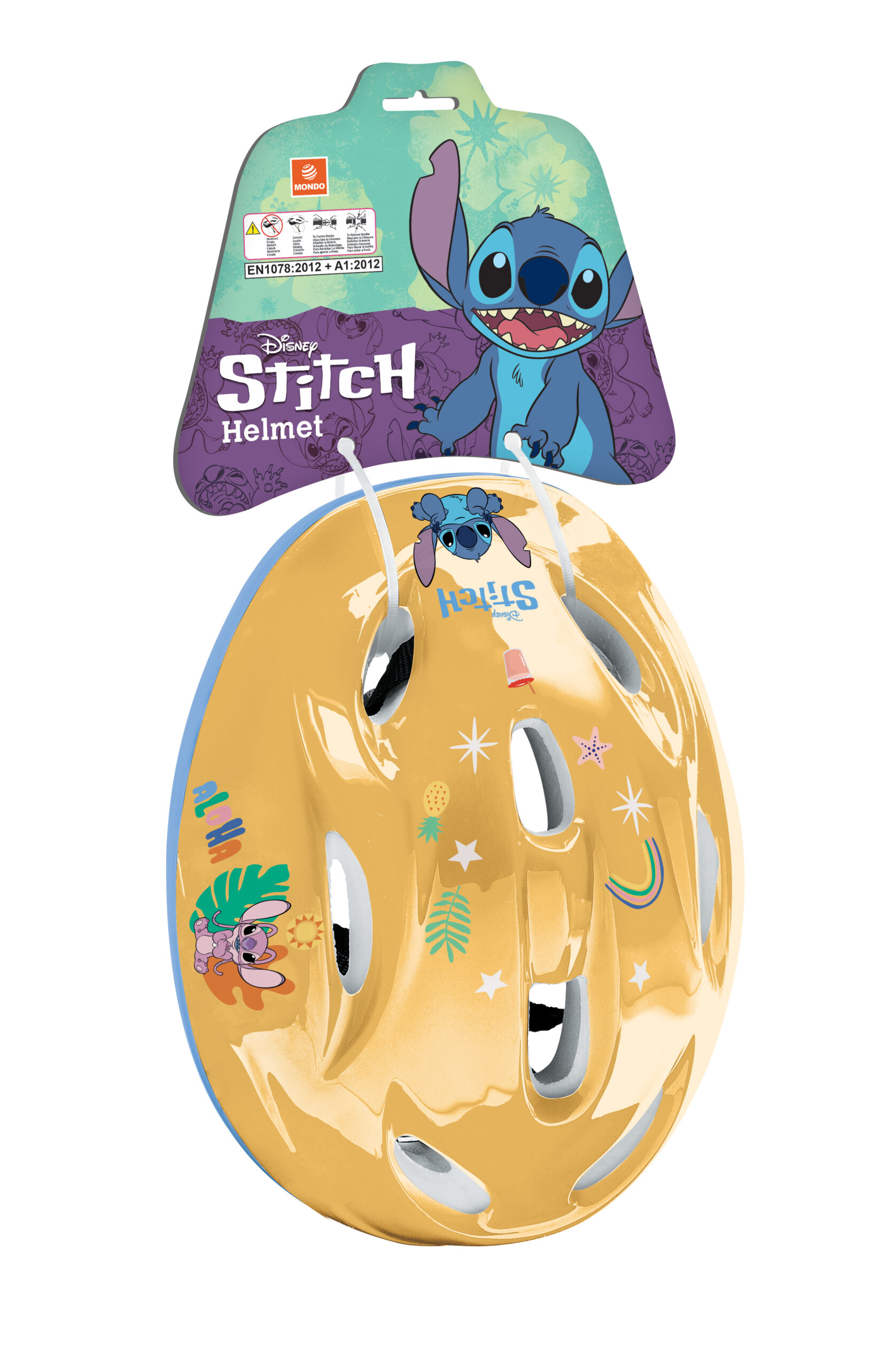 Disney Stitch Kids' Protective Safety Helmet - Image 3