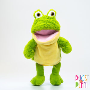 Frog Talking Hand Puppet (batteries included)