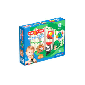 Geomag Magicube Blocks Stacking Jungle Animals - 6 Pieces