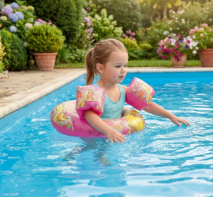 Barbie Inflatable Arm Bands and Ring Bundle