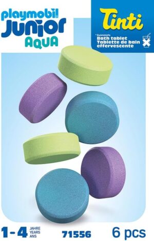 Playmobil 71556 JUNIOR x Tinti Bath Colour Tablet Refill Pack
