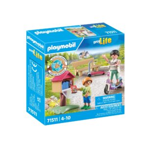 Playmobil Book Exchange Playset – Kids Reading & Library Figure Set with Accessories