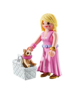 Playmobil It-Girl with Chihuahua Playset – Fashion Figure Set with Dog & Accessories