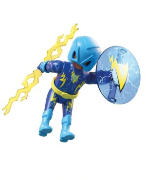 Playmobil Lightning Super Hero Figure Playset – Action Hero Toy with Accessories