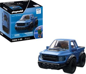 Playmobil x Ford F-150 Raptor – Off-Road Pickup Truck Toy with Figure & Accessories