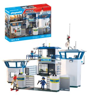 Playmobil Action Heroes Police Command Centre – Police Station Playset with Figures, Vehicles & Accessories