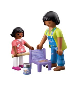 Playmobil Craftswoman Playset – Workshop Figure Set with Tools & Accessories