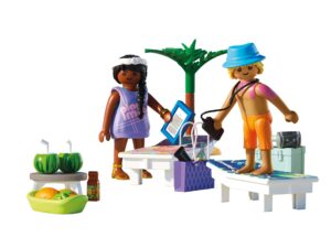 Playmobil Couples Trip at the Beach Playset – Holiday Figure Set with Accessories