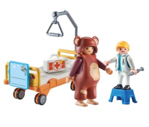 Playmobil Get Well Soon Playset – Hospital Care Figure Set with Accessories