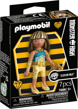 Playmobil x Monster High Cleo De Nile Playset – Fashion Figure with Accessories