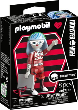 Playmobil x Monster High Ghoulia Yelps Playset – Fashion Figure with Accessories