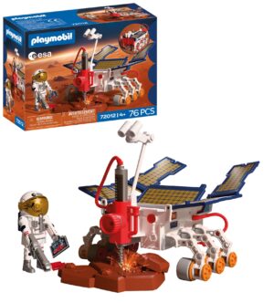 Playmobil ESA Mars Exploration Rover – Space Science Vehicle Toy with Figures & Accessories