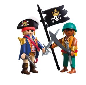 Playmobil DuoPack Pirates Playset – Pirate Figure Set with Accessories