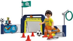 Playmobil Football Training Playset – Football Practice Set with Figures & Accessories