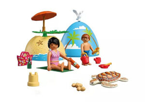 Playmobil Vacation at the Beach Gift Egg – Surprise Beach Playset with Figure & Accessories