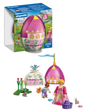 Playmobil Princess Garden Gift Egg – Surprise Fairy Garden Playset with Figure & Accessories