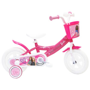 Barbie 10" Bicycle | Barbie Kids Bike with Stabilisers