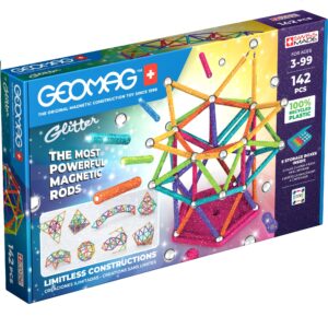 Geomag Classic Glitter Recycled 142 Pieces