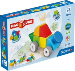 Geomag Magicube Recycled Blocks Cars 13 pcs